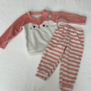 Toddler girl cozy pijama